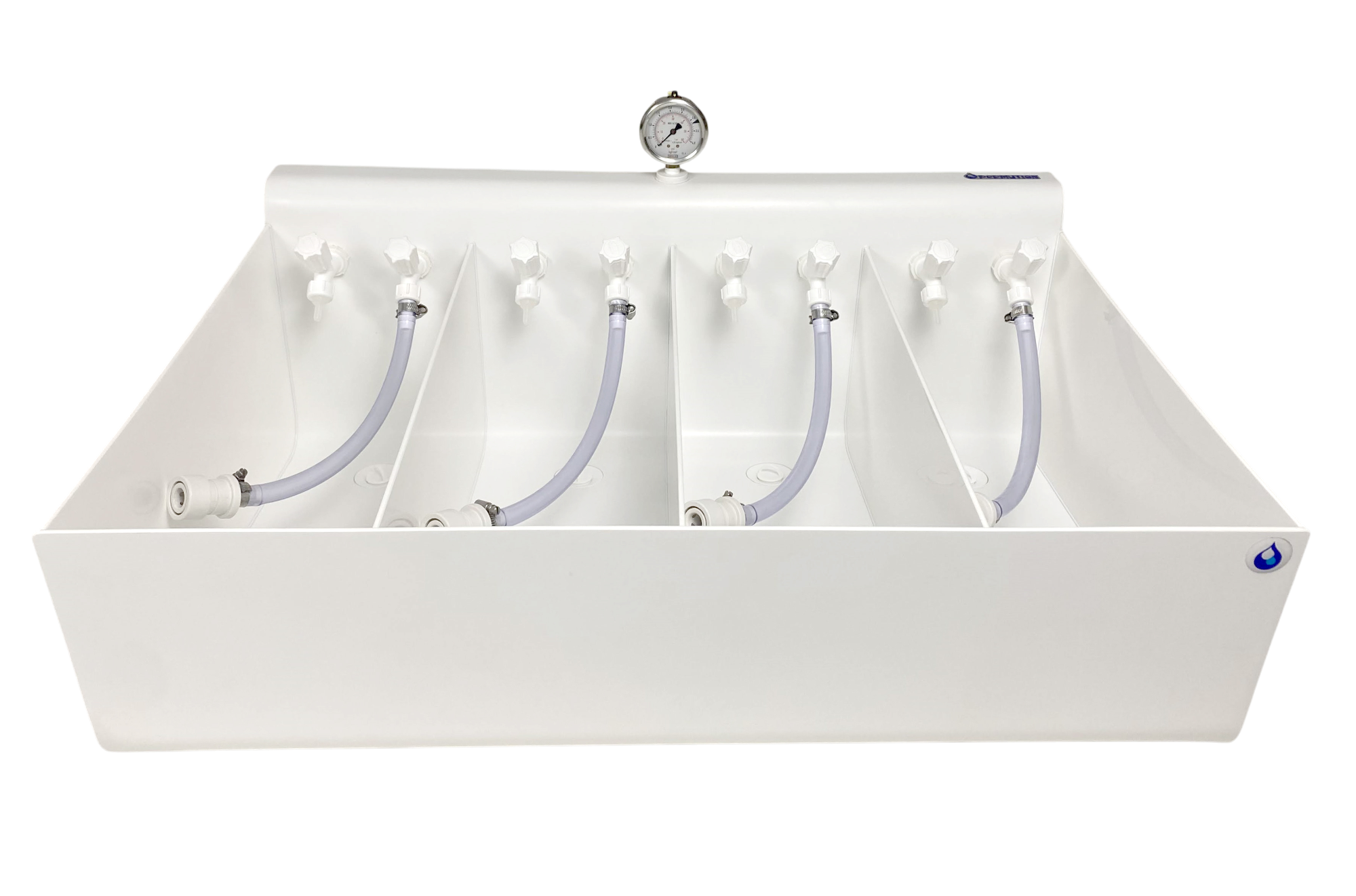 bancada com 4 BANCADA DE REUSO PVC - Imagem 1